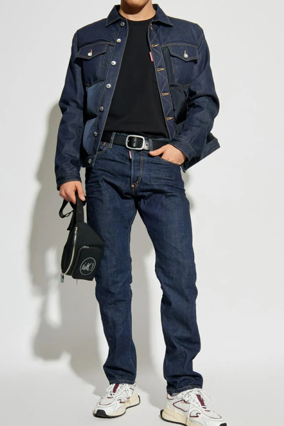 Dsquared2 CZARNY Dwupak t-shirtów z logo