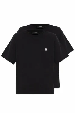 Dsquared2 CZARNY Dwupak t-shirtów
