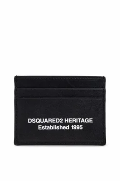 Dsquared2 CZARNY Etui na karty