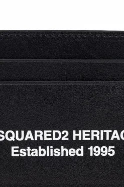 Dsquared2 CZARNY Etui na karty