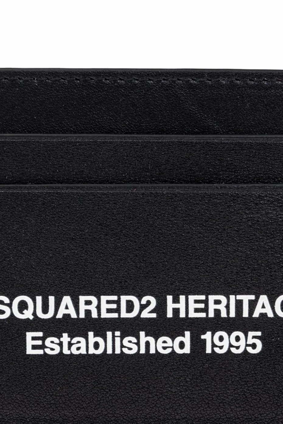 Dsquared2 CZARNY Etui na karty