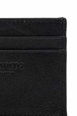 Dsquared2 CZARNY Etui na karty