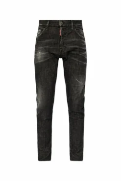 Dsquared2 CZARNY Jeansy `Cool Guy`