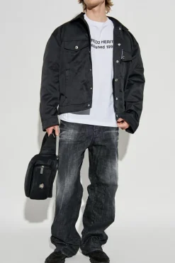 Dsquared2 CZARNY Jeansy `Loose`