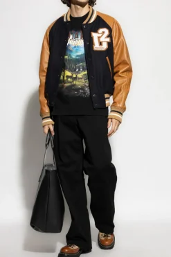 Dsquared2 CZARNY Jeansy `Loose`
