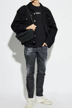 Dsquared2 CZARNY Jeansy `Skater`