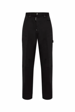 Dsquared2 CZARNY Jeansy typu `cargo`