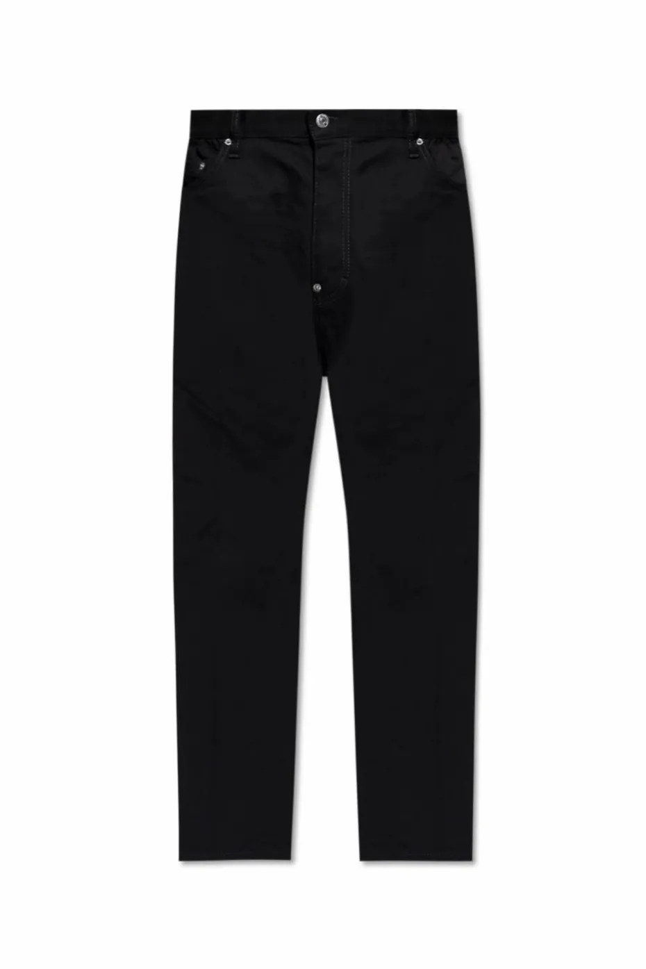 Dsquared2 CZARNY Jeansy ze zwężanymi nogawkami