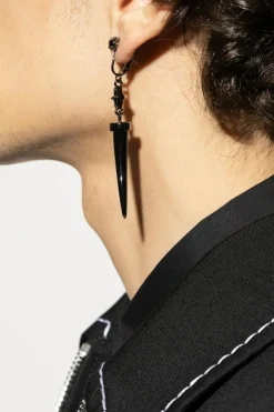 Dsquared2 CZARNY Klips z zawieszką