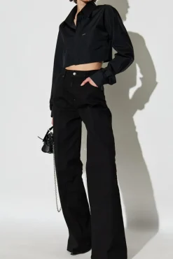 Dsquared2 CZARNY Koszula z kieszeniami