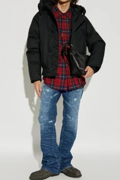 Dsquared2 CZARNY Kurtka ocieplana