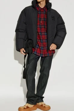 Dsquared2 CZARNY Kurtka puchowa