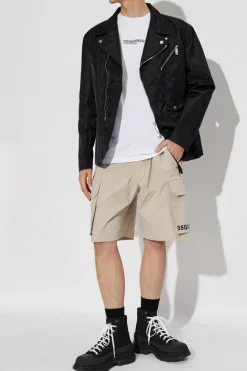 Dsquared2 CZARNY Kurtka z kieszeniami