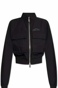 Dsquared2 CZARNY Kurtka z logo
