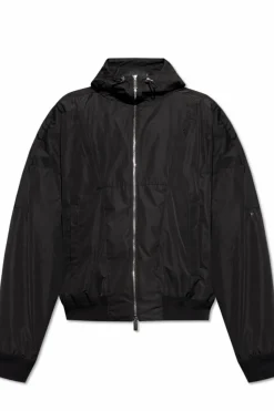 Dsquared2 CZARNY Kurtka z kapturem