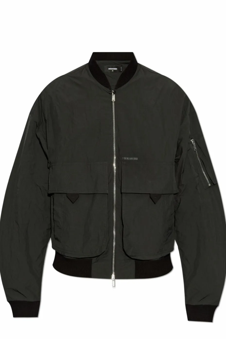 Dsquared2 CZARNY Kurtka z logo