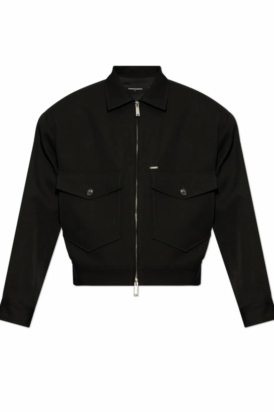Dsquared2 CZARNY Kurtka z kieszeniami