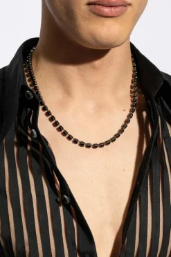 Dsquared2 CZARNY Mosiężny naszujnik