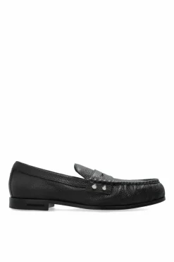 Dsquared2 CZARNY Skórzane buty