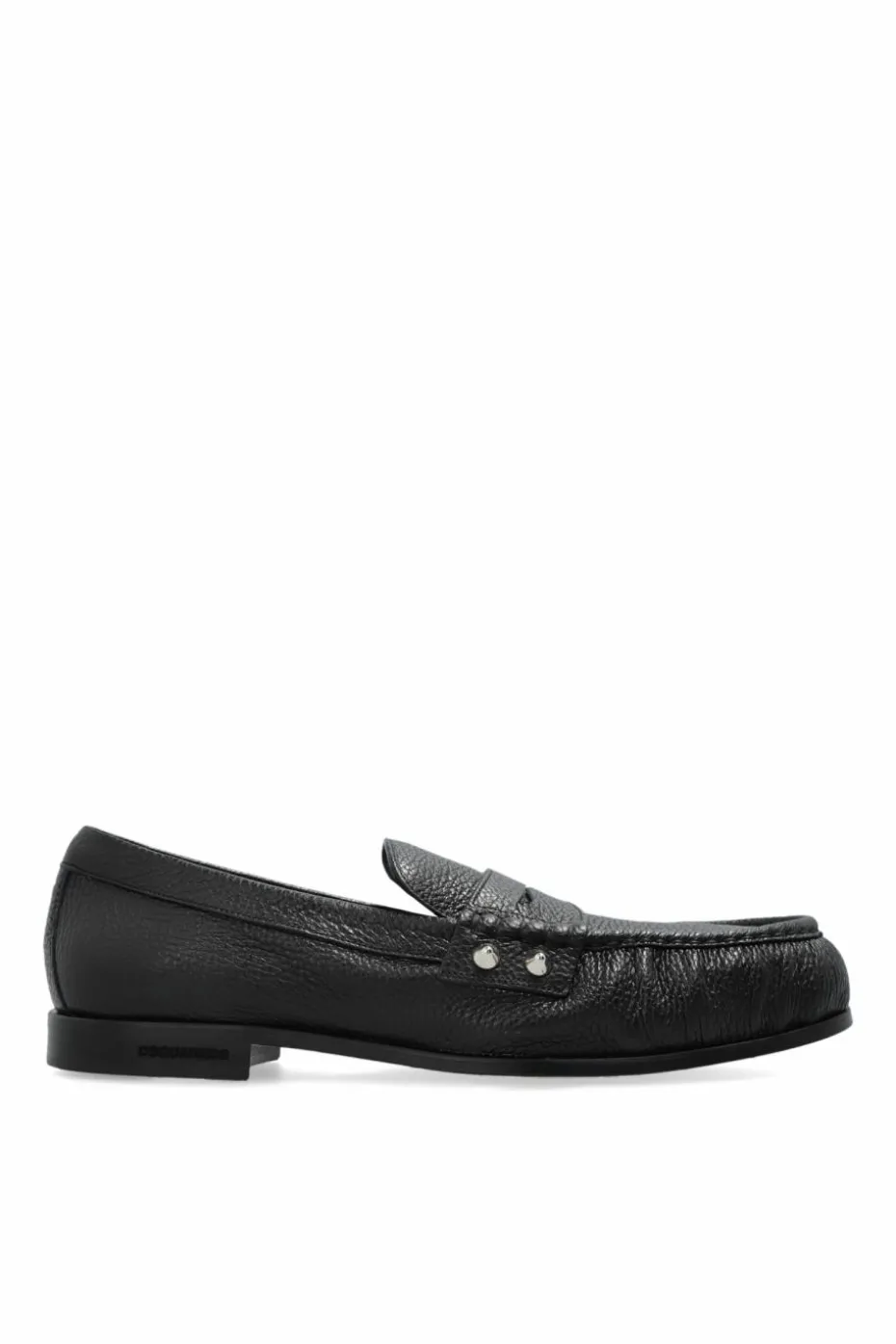 Dsquared2 CZARNY Skórzane buty