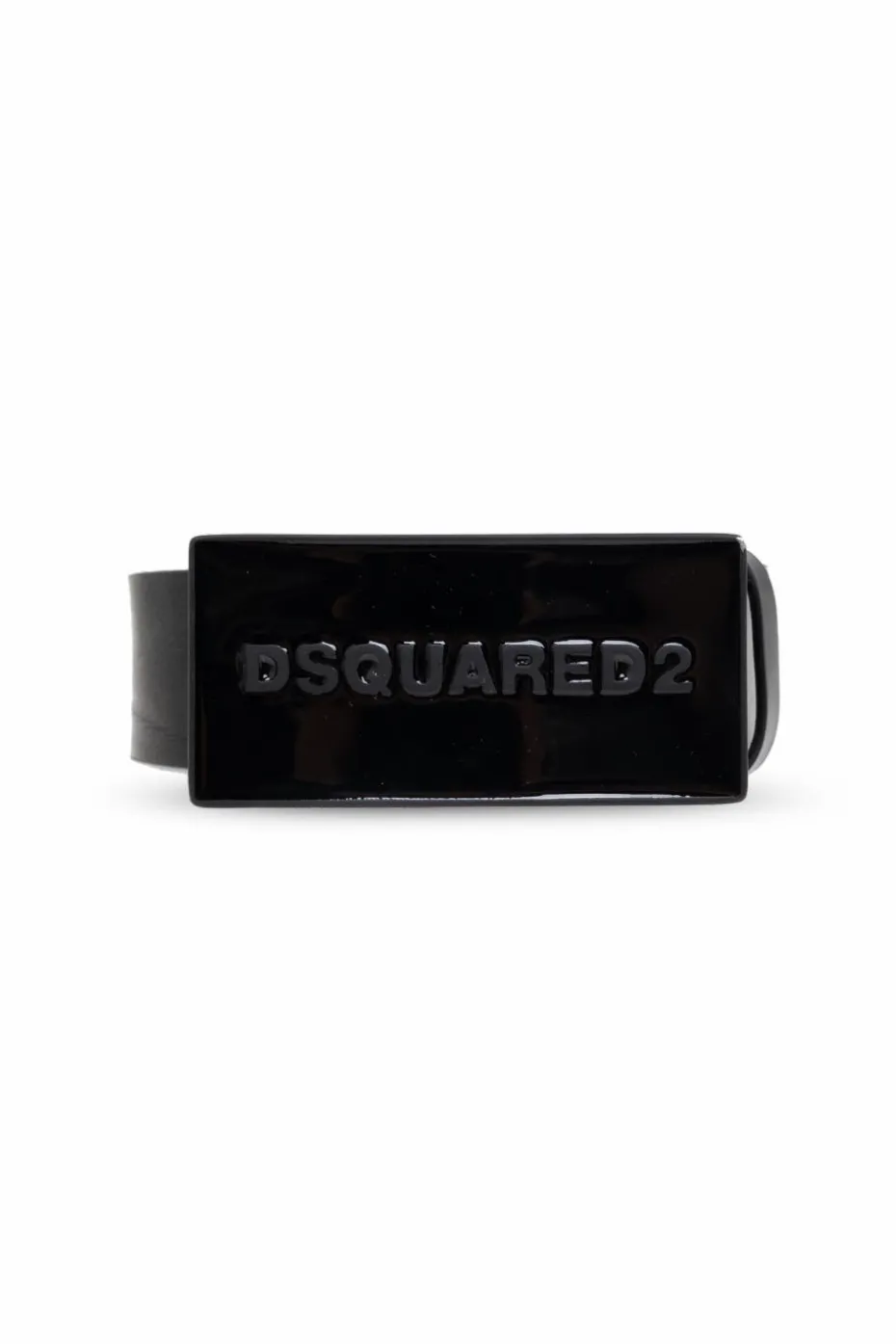 Dsquared2 CZARNY Skórzany pasek