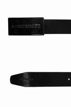 Dsquared2 CZARNY Skórzany pasek