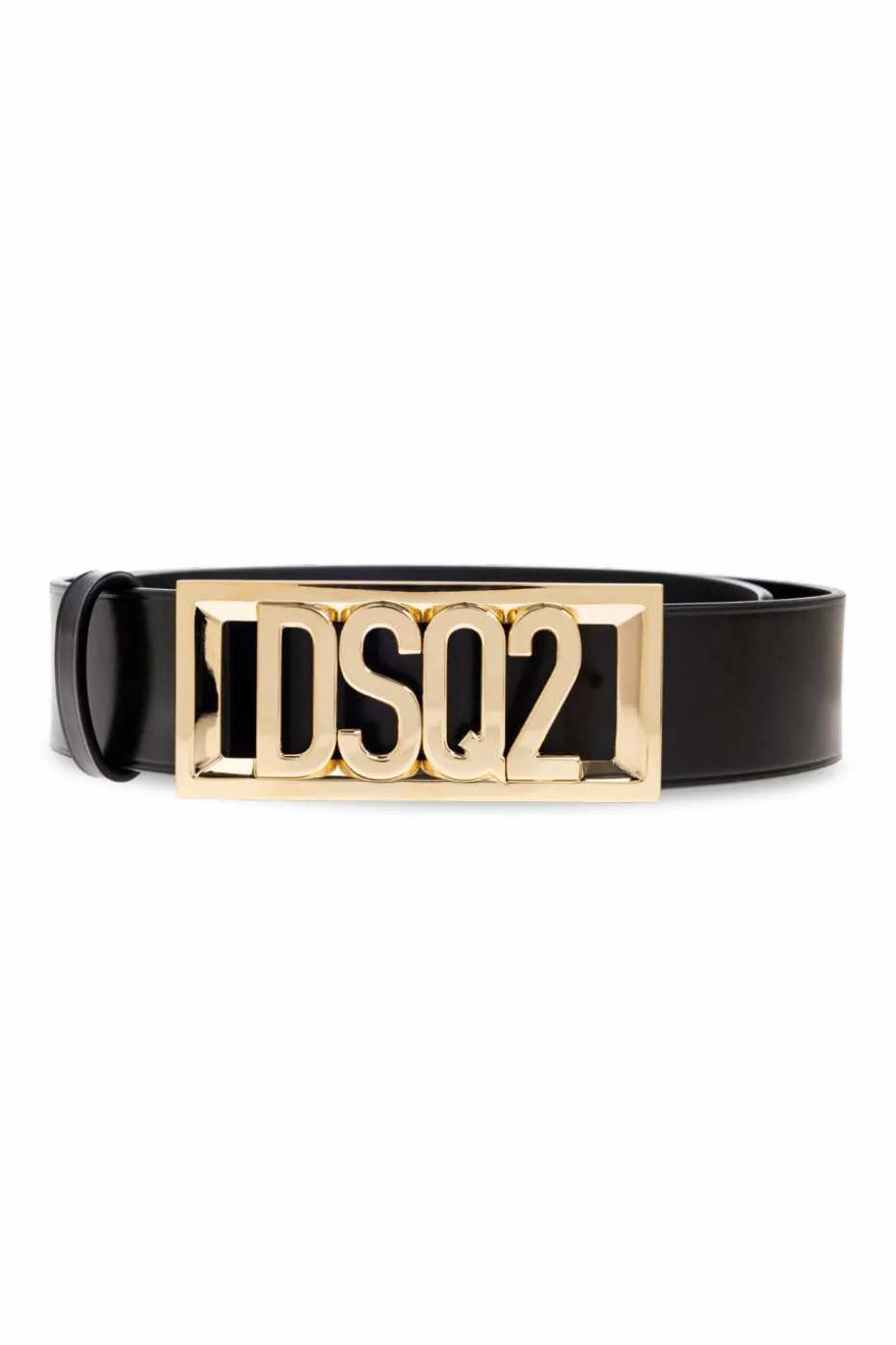 Dsquared2 CZARNY Skórzany pasek
