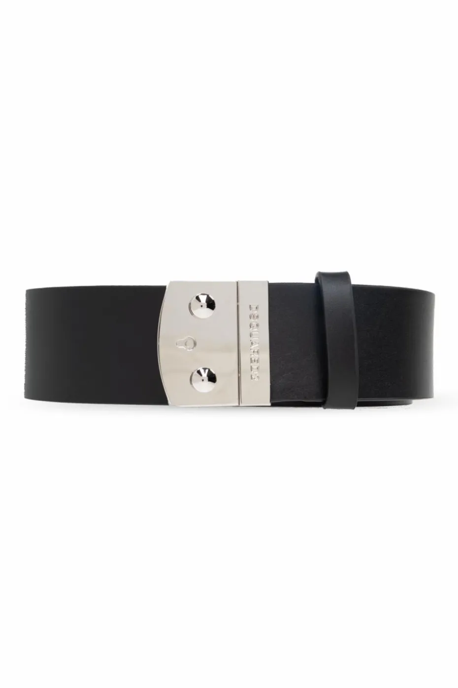 Dsquared2 CZARNY Skórzany pasek