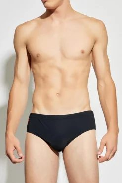 Dsquared2 CZARNY Slipy kąpielowe z logo