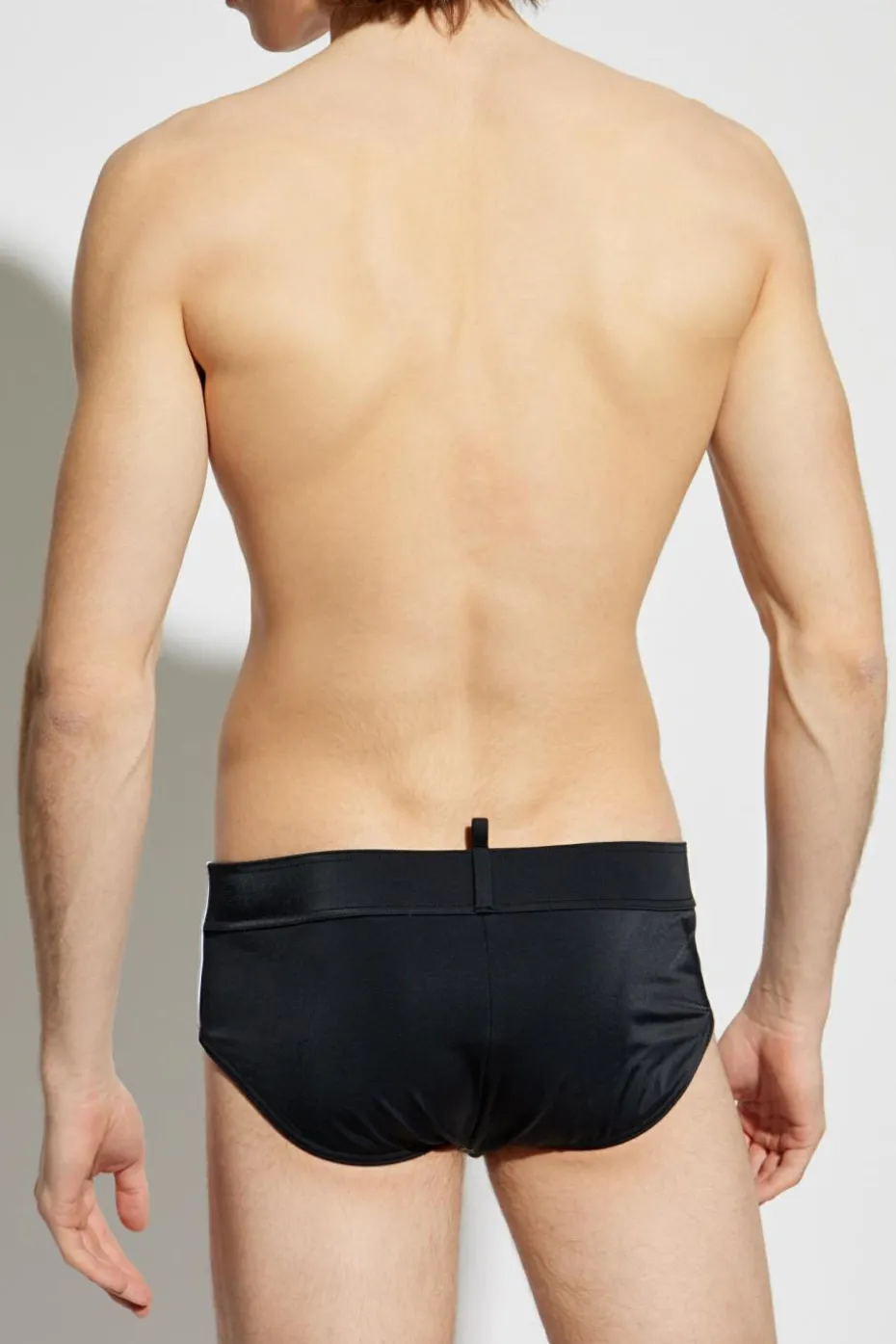 Dsquared2 CZARNY Slipy kąpielowe