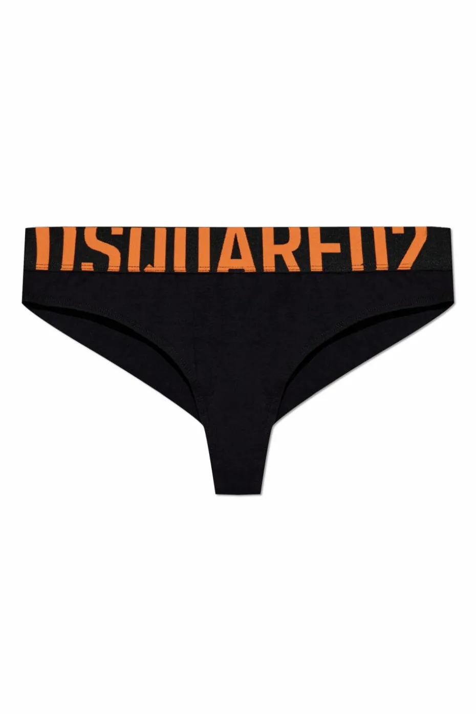 Dsquared2 CZARNY Slipy z logo