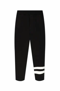 Dsquared2 CZARNY Spodnie z logo