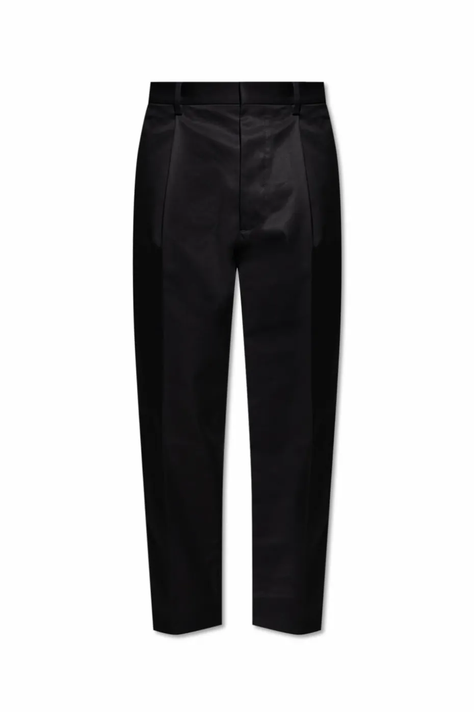 Dsquared2 CZARNY Spodnie `1 Pleat Aviator`