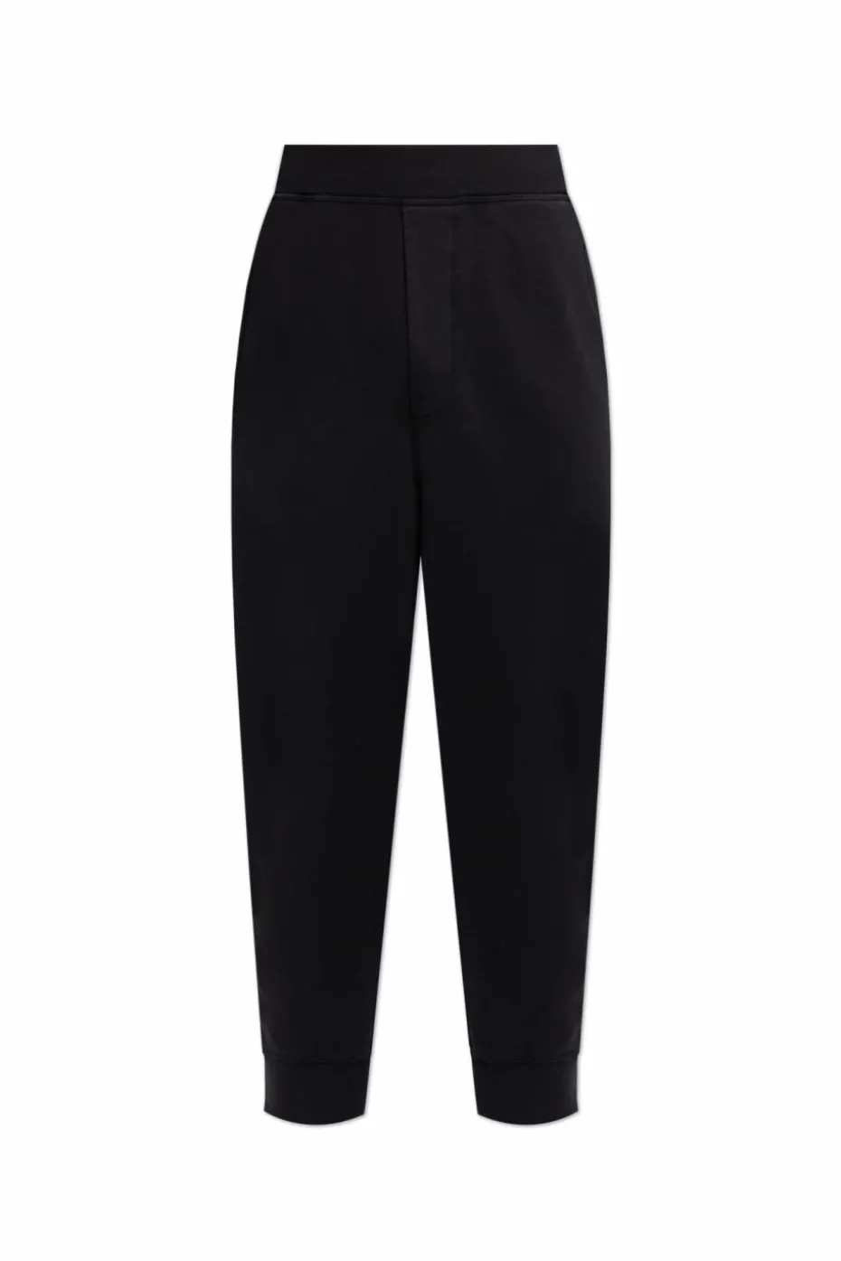 Dsquared2 CZARNY Spodnie dresowe z logo