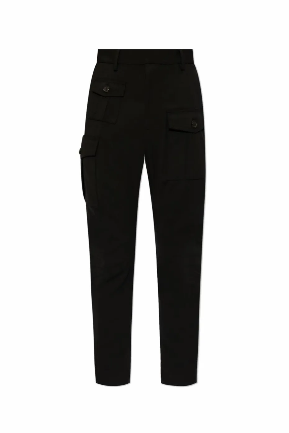 Dsquared2 CZARNY Spodnie `Sexy Cargo`