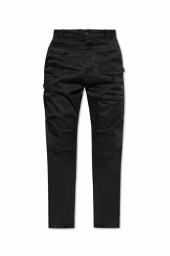 Dsquared2 CZARNY Spodnie `Sexy Caro`