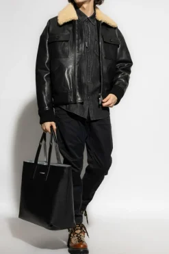 Dsquared2 CZARNY Spodnie `Sexy Chino`