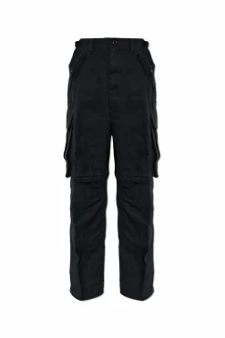 Dsquared2 CZARNY Spodnie z kieszeniami