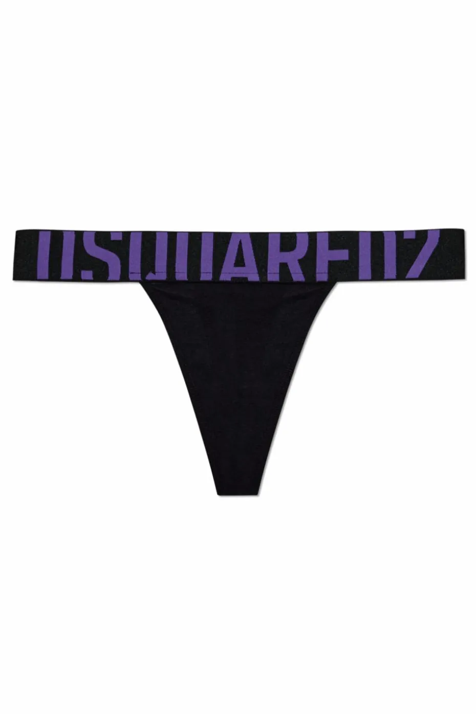Dsquared2 CZARNY Stringi z logo