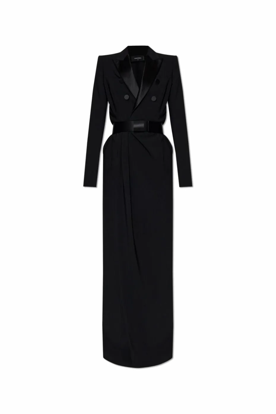 Dsquared2 CZARNY Sukienka z pasem