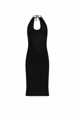 Dsquared2 CZARNY Sukienka z odkrytymi plecami