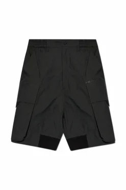 Dsquared2 CZARNY Szorty z kieszeniami