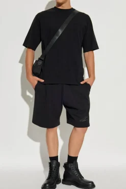 Dsquared2 CZARNY Szorty z logo