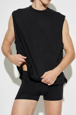 Dsquared2 CZARNY Top z kolekcji `Underwear`