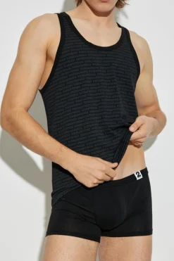 Dsquared2 CZARNY Top z kolekcji `Underwear`