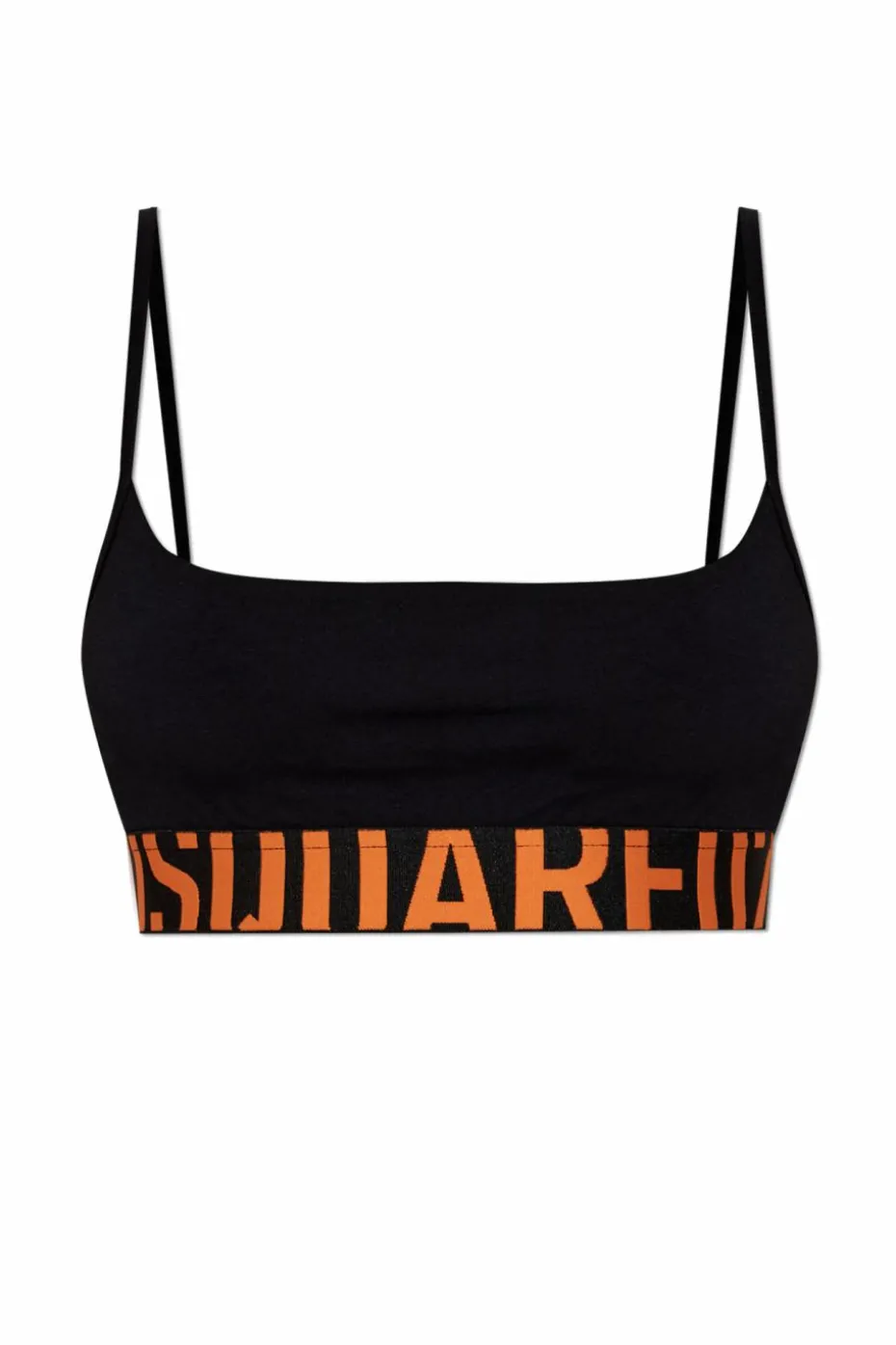 Dsquared2 CZARNY Top z logo