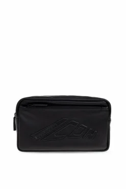 Dsquared2 CZARNY Torba do ręki z logo