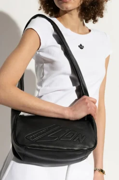 Dsquared2 CZARNY Torba na ramię z logo