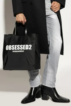 Dsquared2 CZARNY Torba typu ‘shopper’