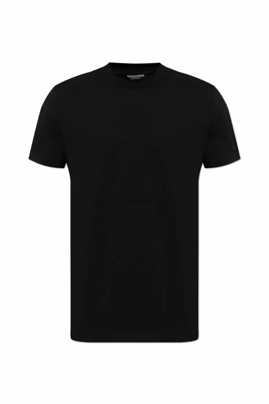 Dsquared2 CZARNY T-shirt z kolekcji `Underwear`